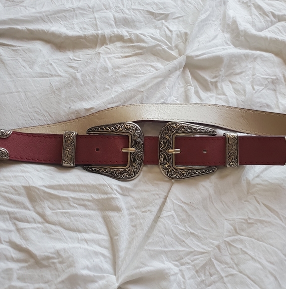 unknow Accessories - Belt with double buckle.